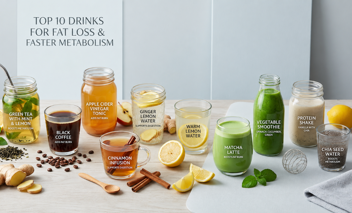10-best-drinks-for-fat-loss-and-metabolism