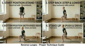 Reverse Lunges